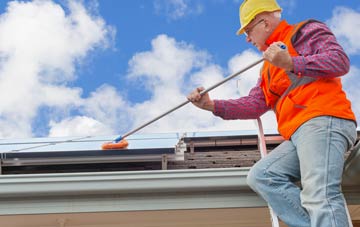 Rollestone soft wash roof cleaning